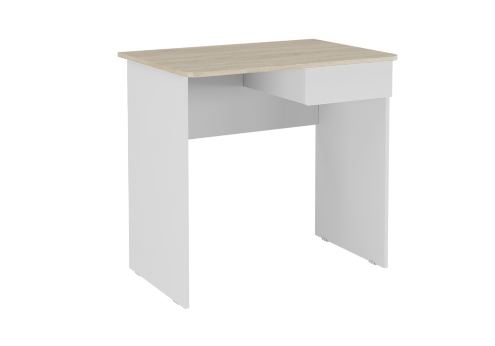 Компьютерный стол Diamond тип 1 дуб сонома / белый