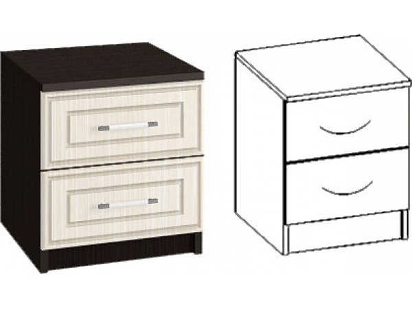 Тумба Прикроватная Зара МДФ ЗТ-01(0,4х0,52х0,4)/Разные Цвета 