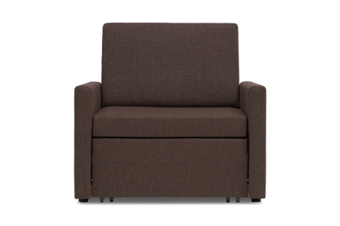 Кресло выкатное Виктория-5 коричневое