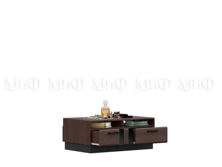 Гостиная Манифик МДФ (Ш-3000 x В-2126 x Г-650 мм) Дерево/Орех